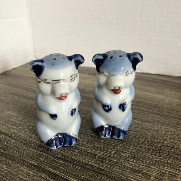 Japanese Salt and  Pepper Shakers - Picture 7 of 8
